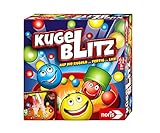 Noris 606064480 Kugelblitz, das blitzschnelle Actionspiel mit Lerneffekt in verschiedenen Spielvarianten, ab 4 J