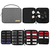 SIMBOOM Uhrenarmband Organizer, Erweiterbar Uhrenarmband Aufbewahrungstasche Hält 20 Riemen Wasserdicht Nylon Smart Watch Bands Organizer Tasche Reisetasche für Uhrenarmbänder Uhren Stifte, G