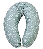 HOBEA-Germany Stillkissen 190 x 76 cm XXL Lagerungskissen Schwangerschaftskissen Seitenschläferkissen groß (Wald)