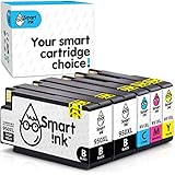 Smart Ink Kompatible Druckerpatronen als Ersatz für HP 950XL 951XL 950 XL 951 XL 5 Multipack (2 Schwarz & Cyan Magenta Gelb) Patronen Hohe Ergiebigkeit für HP Officejet Pro 8100 8600 8620 8615 8616