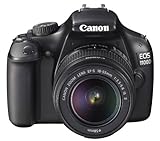 Canon EOS 1100D SLR-Digitalkamera (12 MP, 6,9cm (2,7 Zoll) Display, HD-Ready, Live-View, Kit II inkl. EF-S 18-55mm 1:3,5-5, 6 IS II) schw