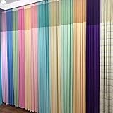 Risareyi Privatsphäre medizinische Vorhänge mit Haken, Krankenhausvorhang Trennwand, für SPA/Krankenhaus/Pflegeheim/Beauty-Salon, plissiert, zum Aufhängen, blau, 3.5*2.75M