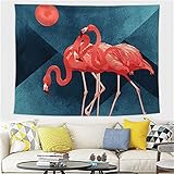 YYRAIN Nordic Rechteckiges Polyester-Hängetuch Modernes Minimalistisches Zuhause Wohnzimmer Schlafzimmer Kunstdekoration Wandbehang Malerei Multifunktionale Tischdecke 59x52Inch{W150xH130cm}