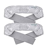 NEWGO®Kopfschmerzen und Migräne Kühlpack Kalt Warm Kompresse Gel Kühlpad Kiefer für Gesicht, Weisheitszähne Kühlung, Kopf - 2Pack