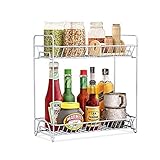 GAOTTINGSD Küchenutensilienhalter Regal Küchenboden Edelstahl Kunststoff Landung Lagerung Regal Badezimmer Wohnzimmer Sort Out Reg