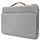 tomtoc 15,6-Zoll Recycelt Laptop Tasche für 15,6' Lenovo IdeaPad, Notebook Ultrabook, HP Pavilion x360, Dell Inspiron 15, Acer Chromebook 15, LG gram 17' Ultralight Notebook, Computer Ak