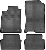Wielganizator Gummimatten Gummi Fussmatten für Renault Laguna III liftback, Kombi Baujahr 2007-2015 4-teilig