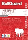 BullGuard Internet Security 2021 / 2022 - 3 User / 1 Jahr - PKC-Version für Windows M