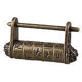 BQLZR Metall Chinesische Alte Art Antike Vorhängeschloss für Koffer und Box