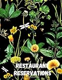 Restaurant Reservations: Reservation Appointment planner and Calendar : Journal Diary Tracker for restaurant, hotel booking, organization project, ... Bridal, gifts, Baby Shower checklist Book
