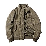 Regenjacke Herren Bomber Jacket Pullover Kapuzenjacke Sweatshirt Hoodies Coat Jacken Mantel Summer Windbreaker Rain Jacket Training Jacket Stand-Up Collar Multi Pockets Army Jacket US Field Jack