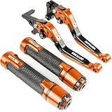 Motorrad Kupplung Bremshebel Motorradbremsgriff einstellbare ausziehbare Bremskupplungshebel für Triumrh Daytona 675 R 2011 2012 2013 2014 2015 2016 2017 2017 (Farbe : W)