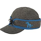 Stormy Kromer The Great Lakes Kromer Cap - Earflap, Michigan Great Lakes Mütze, Wintermütze, Wollmischung, Große Seen, 59 EU