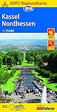 ADFC-Regionalkarte Kassel Nordhessen mit Tagestouren-Vorschlägen, 1:75.000, reiß- und wetterfest, GPS-Tracks Download (ADFC-Regionalkarte 1:75000)