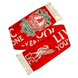 Liverpool FC Football Club Red White Crest Badge Scarf Gift Offside Fan O