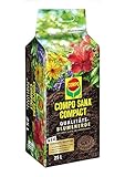 COMPO SANA COMPACT Qualitäts-Blumenerde mit 12 Wochen Dünger für alle Zimmer-, Balkon- und Gartenpflanzen, Kultursubstrat, 25 Liter, B