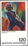 Prophila Collection BRD (BR.Deutschland) 823I verkürztes T von BUNDESPOST (Feld 25) 1974 Deutscher Expressionismus (Briefmarken für Sammler) M