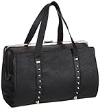 PIECES IDIS Bag 17049348, Damen Schultertaschen, Schwarz (Black.), 35x26x16 cm (B x H x T)