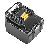 LabTEC BL1430 Akku 14.4V 4000mAh Lithiumbatterie Ersatz für Makita Akku 14.4V BL1440 BL1440B BL1450 BL1415 194066-1 194065-3 194558-0 Akku für Akku-Elektrowerkzeug