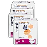 Caroli Protect + Care Pants, Unisex Unterwäsche ohne Duft, Hygiene-Einlagen Vorteilspack (4 x 10 Stk.) für mittlere Blasenschwäche (Medium)