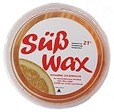 449g Süß Wax 21° Sugaring Zuckerpaste zur Haarentfernung mit Hand, kein Vlies nötig. Optimal bei 21° Umgebungstemp