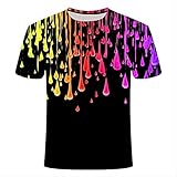 XSHUHANP Herren T-Shirts 3D Druck Kleidung Technik Plattenspieler Dj Musik Hörbücher 3D Druck T Shirts Frauen Männer Mode Sommer Hip Hop T XXL