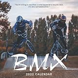 BMX 2022 Calendar: Mini Calendar 2022 with Large Grid for Note - To do list, Gorgeous 8.5x8.5'' Small Calendar, Non-Glossy Pap