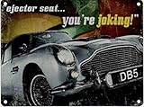 OPO-T DB5 Aston Martin Ejector SEAT. You're Joking Metall Advertising Z