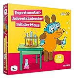 FRANZIS 67185 - Experimentier-Adventskalender 2021 mit der Maus, 24 Experimente zum Staunen, Lachen und Rätseln, für Kinder ab 7 J