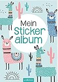 Mein Stickeralbum – Lamas: Mit beschichteten Seiten für das einfache Ablösen und Neugestalten eurer Stickersammlung