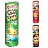 Pringles Party Mix | Stapel-Chips | 3 Dosen mit 3 verschiedenen Sorten (3x200g)