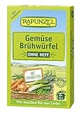 Rapunzel Gemüse-Brühwürfel ohne Hefe, 6er Pack (6 x 80 g) - B