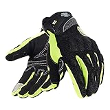 Motorradhandschuh Herren Motorradhandschuhe atmungsaktive Vollfinger-Motorradhandschuhe Touchscreen Knöchelhandschuhe S