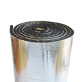 Ryoizen Fahrzeug Selbstklebende Alubutyl Anti Dröhn Dämmmatte Geräusch, Auto Dämmung, Lärmschutz, Schalldämmung und Schallschutz 200x50