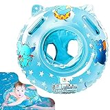 Baby Schwimmring, Baby Schwimmen Ring, Baby Schwimmhilfe, Baby Schwimmhilfen mit Schwimmsitz PVC für Kleinkind 6 Monate bis 48 M