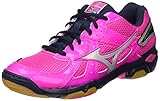 Mizuno Damen Wave Twister WOS Volleyballschuhe, Rosa Electric Silver Dressblues, 37 EU