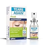 Tears Again Fresh 10 ml Augenspray gegen trockene Augen ohne Konservierungsstoffe - Hygienische Anwendung bei gereizten und müden Aug