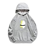 Frauen Hoodie Sushi Avocado Gedruckt Hoodies Frauen Fleece Langarm Lose Sweatshirt mit Hut Pullover Frühling Herbst Winter Gr. XXL, g