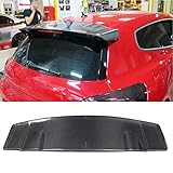 BNHHB Spoiler Heckspoiler Für Volks Wagen VW Scirocco 2008-2013, Kohlefaser Heckspoilerlippe Kofferraum Lippe HeckflüGel Auto-Hintere Spoiler-FlüGel Styling Dekoration Teile ZubehöR