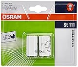 Osram Starter 111 Longlife, Für Einzelschaltung von Leuchtstoffröhren, 2er-Pack