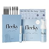 fleeky Augenbrauen lifting set - DIY Brow lifting Kit für brows on fleek, Augenbrauen lamination, perfekt für Mädelsabend, Muttertag, Geburtstagsgeschenk für Freundin (Maxi)