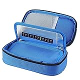 Joyfitness Blutzuckermessgeräte Tasche, Insulin Tasche, Für Blutzucker Teststreifen Medikamente Glukose Messgerät Tabletten Insulin Spritzen Organizer - Hartschale (Nur Tasche)