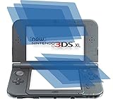 I 6X ANTIREFLEX matt Schutzfolie für New Nintendo 3DS XL Konsole (je 3 Folien pro Display) Premium Displayschutzfolie Bildschirmschutzfolie Display Schutz Schutzhülle Displayschutz Displayfolie F