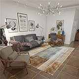 Kunsen flokati Teppich waschbar tepiche für Schlafzimmer Rechteckiger Restaurantteppich ist bequem, Abriebfest und waschbar Carpet Teppich flach 120X160CM 3ft 11.2' X5ft 3'