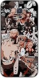 Silikon-Schutzhülle für Samsung Galaxy S5, kompatibel mit Mha My Hero mit Academia deku bakugo 882, Schw