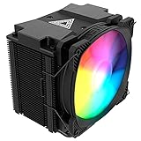 Montech AIR Cooler 210, 210W TDP, ARGB CPU-Kühler, massive Kühlleistung, sechs Heatpipes, komplett schw