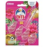 WC-Ente Active Clean WC Duftspüler-Einhänger, WC Reiniger, Berry Magic, Limited Edition, 1er Pack (1 x 38.6 g)