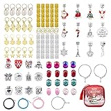 Furado Geschenke für Mädchen 4-16 Jahre-127 pcs Charm Armband Kit, Armbänder Selber Machen Set, Schmuck Basteln für Mädchen, Spielzeug Mädchen Kinder Geschenke Weihnachten Geschenk