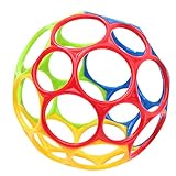 Baby Spielzeug Oball Greifball Classic - Flexibles und leicht greifbares Design, für Kinder jeden Alters, Bunt (Mehrfarbig)