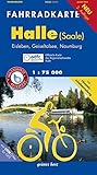 Fahrradkarte Halle (Saale): Mit Eisleben, Geiseltalsee, Naumburg. Mit Himmelsscheiben-Radweg. Mit UTM-Gitter für GPS. Offizielle Karte des ... Wasser- und reißfest (Fahrradkarten)